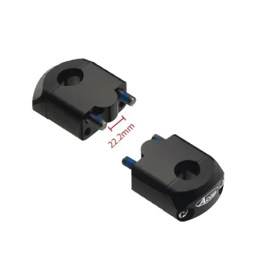 Accel Mocowanie/Podwyżki Kierownicy (Dół-22,2/Góra-28,6Mm) Wys. 35Mm Czarny (Bm-39Bk28)