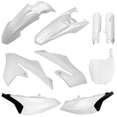 Zestaw plastików Body Kit Polisport Yamaha YZ 65 19-23 biały (91341)