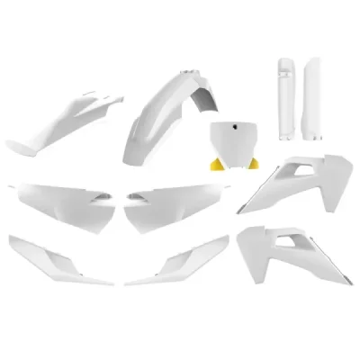 Zestaw plastików Body Kit Polisport Husqvarna TC FC TPI 19-22 biały (91123) Zestaw plastików Body Kit Polisport Husqvarna TC FC TPI 19-22 biały (91123)