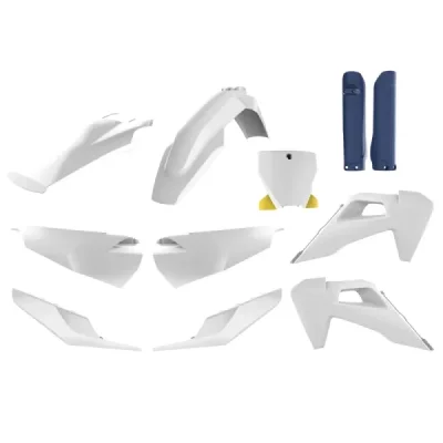 Zestaw plastików Body Kit Polisport CR 125 91-92 CR 250 90-91 biały niebieski (91098) Zestaw plastików Body Kit Polisport CR 125 91-92 CR 250 90-91 biały niebieski (91098)