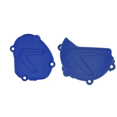 Zestaw osłon sprzęgła i zapłonu Polisport Yamaha YZ 125 08-23 niebieski (90938)