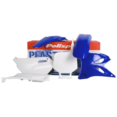 Zestaw plastików Body Kit Polisport niebiesko biały (90105) Zestaw plastików Body Kit Polisport niebiesko biały (90105)