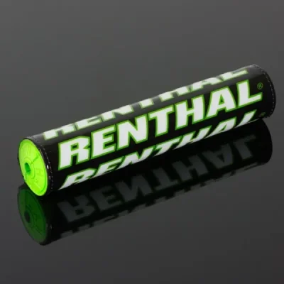 Gąbka na kierownicę SX Pad czarny/zielony/biały 240mm z logo Renthal - Renthal Gąbka na kierownicę SX Pad czarny/zielony/biały 240mm z logo Renthal - Renthal