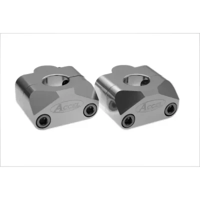 Accel Mocowanie/Podwyżki Kierownicy (Dół-22,2/Góra-22,2Mm) Wys. 20Mm Srebrny (Bm-01Sv22/22) Accel Mocowanie/Podwyżki Kierownicy (Dół-22,2/Góra-22,2Mm) Wys. 20Mm Srebrny (Bm-01Sv22/22)