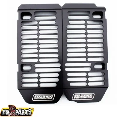 Fm-Parts Osłony Chłodnicy (Kratki) Aluminium Rieju Mr '21-'23 Czarny