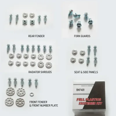 Accel Komplet Śrub Do Plastików Suzuki Rmz 250 '10-'14, Rmz 450 '08-'14 (Bkf-401) Accel Komplet Śrub Do Plastików Suzuki Rmz 250 '10-'14, Rmz 450 '08-'14 (Bkf-401)