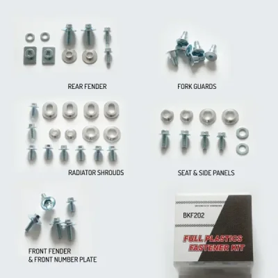 Accel Komplet Śrub Do Plastików Yamaha Yzf 250 '10-'13, Wr 450F '12-'14 (Bkf-202)