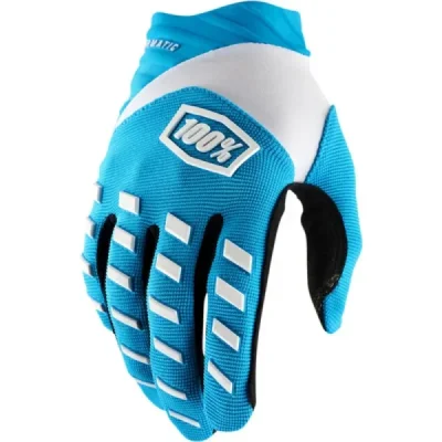100 Procent Rękawice Cross/Enduro Airmatic Blue Niebieski/Biały Xl 100 Procent Rękawice Cross/Enduro Airmatic Blue Niebieski/Biały Xl