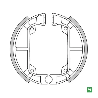 Szczęki hamulcowe Adress 50 95x20mm - NEWFREN