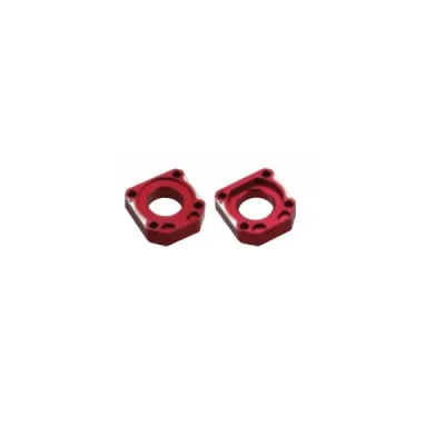 Napinacz tylnej osi kolor czerwony Honda CBR 600RR '05-'10, 1000RR - Accel Napinacz tylnej osi kolor czerwony Honda CBR 600RR '05-'10, 1000RR - Accel