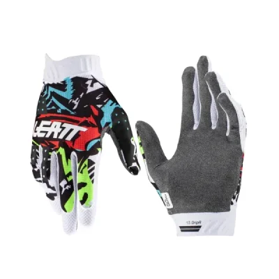 Leatt Rękawice Moto 1.5 Gripr Junior Glove Zebra Czarny/Niebieski/Czerwony/Biały Xs Leatt Rękawice Moto 1.5 Gripr Junior Glove Zebra Czarny/Niebieski/Czerwony/Biały Xs