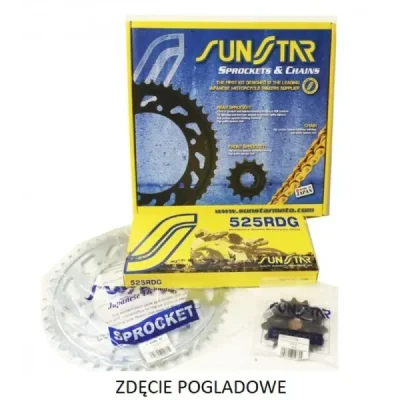 Zestaw napędowy Sunstar Aprilia RSV 1000 R 98-03 Tuono 1000 02-05 plus złoty 17/42/108 (K525RTG083) Zestaw napędowy Sunstar Aprilia RSV 1000 R 98-03 Tuono 1000 02-05 plus złoty 17/42/108 (K525RTG083)