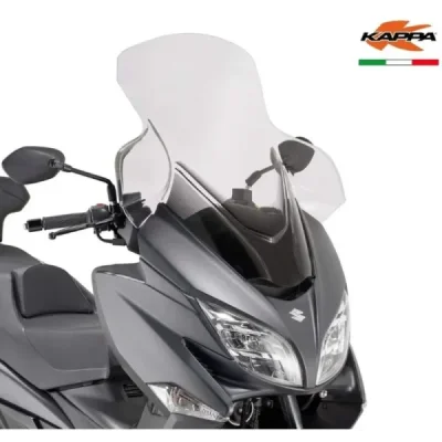 Szyba akcesoryjna Kappa  Suzuki Burgman 400 2017-2020 75x67 cm przeźroczysta (KD3115ST)