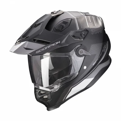 Kask dual-sport ADF-9000 Air Desert czarny/srebrny mat XL - Scorpion Kask dual-sport ADF-9000 Air Desert czarny/srebrny mat XL - Scorpion