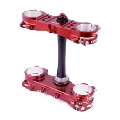 Półki zawieszenia przedniego ROCS PRO TRIPLE CLAMPS KYB FACTORY KIT brązowy offset 20mm-22mm - X-TRIG Półki zawieszenia przedniego ROCS PRO TRIPLE CLAMPS KYB FACTORY KIT brązowy offset 20mm-22mm - X-TRIG