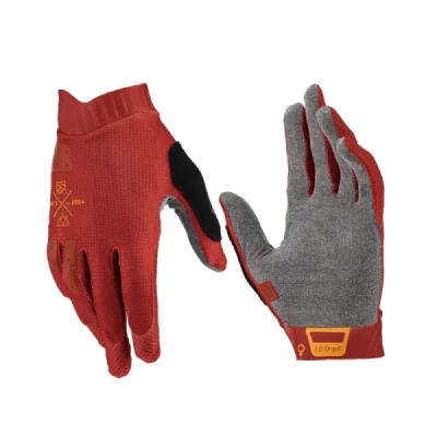 Leatt Rękawice Rowerowe (Damskie) Mtb 1.0 Gripr Glove Lava Bordowy L