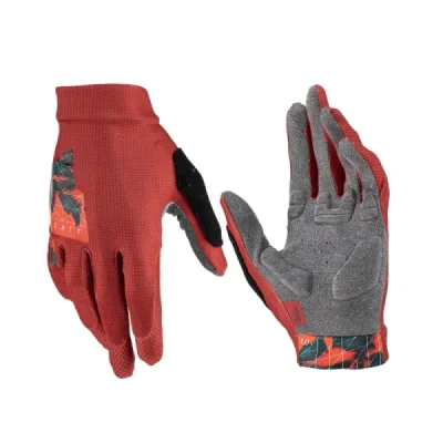 Leatt Rękawice Rowerowe Mtb 1.0 Glove Lava Bordowy S