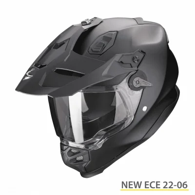 Kask dual-sport ADF-9000 Air czarny mat L - Scorpion Kask dual-sport ADF-9000 Air czarny mat L - Scorpion