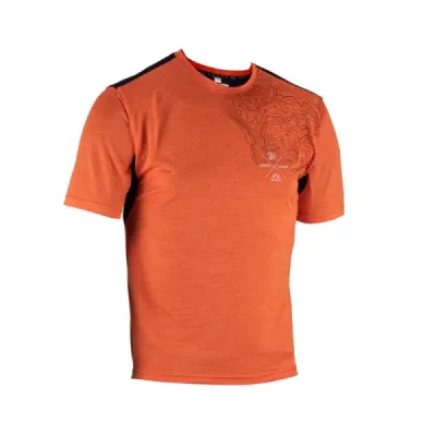 Leatt Koszulka Rowerowa Mtb Trail 1.0 Jersey Flame Pomarańczowy L Leatt Koszulka Rowerowa Mtb Trail 1.0 Jersey Flame Pomarańczowy L