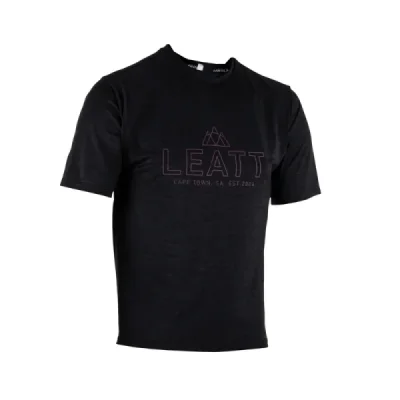 Leatt Koszulka Rowerowa Mtb Trail 1.0 Jersey Black Czarny S Leatt Koszulka Rowerowa Mtb Trail 1.0 Jersey Black Czarny S