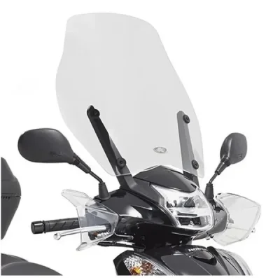 Szyba akcesoryjna Kappa  Honda SH Mode 125 2013-2020 43x46 cm przeźroczysta (1125AK)