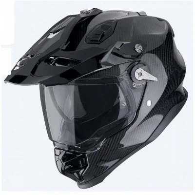 Kask dual-sport ADF-9000 Carbon Air Solid karbon M - Scorpion Kask dual-sport ADF-9000 Carbon Air Solid karbon M - Scorpion