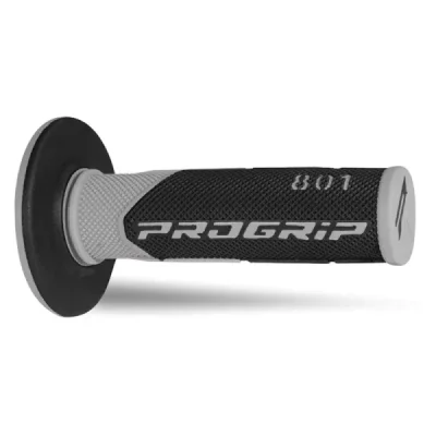 Manetki PG801 dwuskładnikowe szary/czarny 22+25mm dł.115mm off road - PRO GRIP