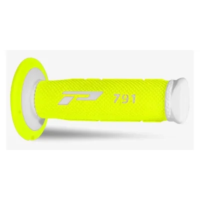 Manetki PG791 dwuskładnikowe biały/żółty fluo 22+25mm dł.115mm - PRO GRIP