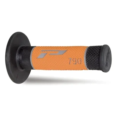 Manetki PG790 trójskładnikowe szary/czarny/pomarańczowy 22+25mm dł.115mm off road - PRO GRIP