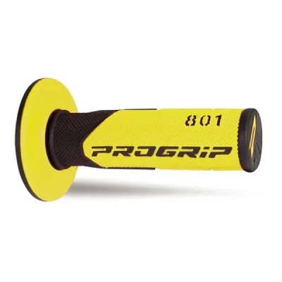 Manetki PG801 dwuskładnikowe czarny/żółty 22+25mm dł.115mm - PRO GRIP