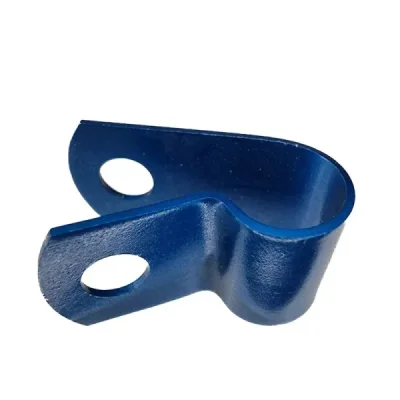 Fren Tubo Uchwyt Przewodu Hamulcowego Aluminiowy Niebieski