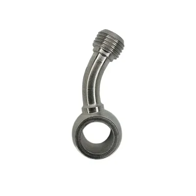 Fren Tubo Końcówka Przewodu Hamulcowego Homologowana Średnica 10Mm (45° W Bok ) Stal Nierdzewna Fren Tubo Końcówka Przewodu Hamulcowego Homologowana Średnica 10Mm (45° W Bok ) Stal Nierdzewna