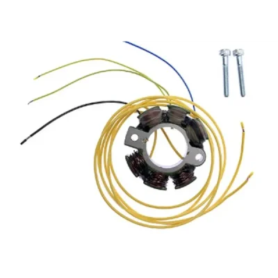 Stator iskrownik, stojan alternatora, alternator, ze światłami, Electrex L47 Suzuki RM125, RM250