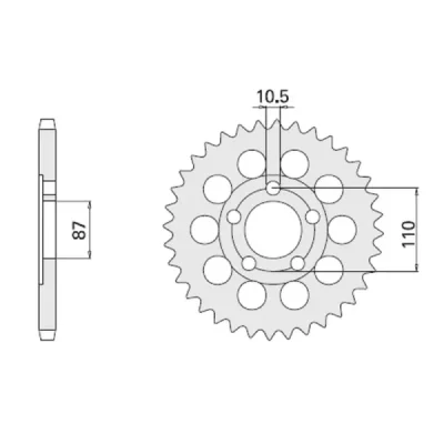 Cht Zębatka Tylna 824 44 Suzuki Rf 600 (829-44) (Jtr829.44) Cht Zębatka Tylna 824 44 Suzuki Rf 600 (829-44) (Jtr829.44)