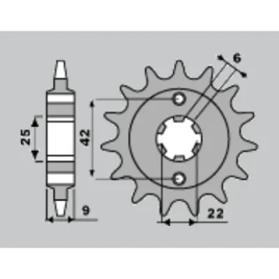 Cht Zębatka Przednia 276 15 Honda Cb250N 81-83 (Jtf276.15) Cht Zębatka Przednia 276 15 Honda Cb250N 81-83 (Jtf276.15)