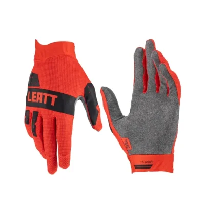Leatt Rękawice Moto 1.5 Gripr Glove Red Czerwony/Czarny M