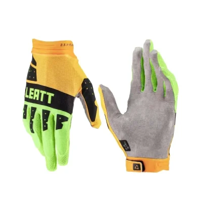 Leatt Rękawice Moto 2.5 X-Flow Glove Citrus Pomarańczowy/Żółty Fluo/Czarny L