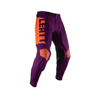 Leatt Spodnie Moto 4.5 Pant Indigo Fioletowy/Pomarańczowy M Leatt Spodnie Moto 4.5 Pant Indigo Fioletowy/Pomarańczowy M