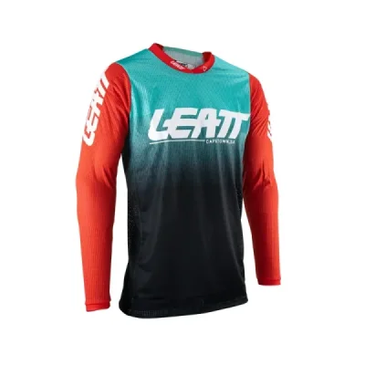 Leatt Koszulka Moto 4.5 X-Flow Jersey Fuel Niebieski/Granatowy/Czerwony M Leatt Koszulka Moto 4.5 X-Flow Jersey Fuel Niebieski/Granatowy/Czerwony M