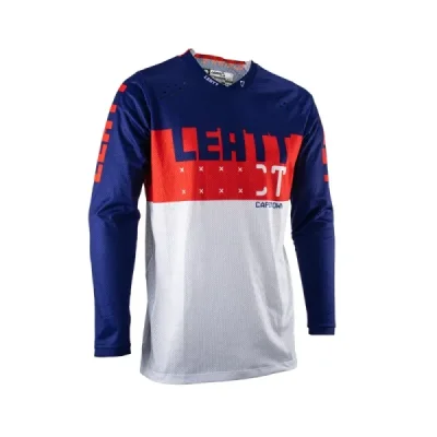 Leatt Koszulka Moto 4.5 Lite Jersey Royal Granatowy/Czerwony/Biały L Leatt Koszulka Moto 4.5 Lite Jersey Royal Granatowy/Czerwony/Biały L