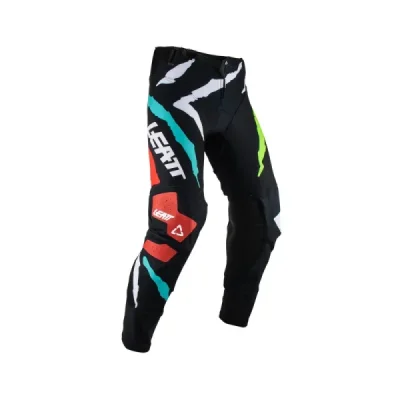 Leatt Spodnie Moto 5.5 I.K.S Pant Tiger Czarny/Biały/Zielony/Czerwony S Leatt Spodnie Moto 5.5 I.K.S Pant Tiger Czarny/Biały/Zielony/Czerwony S