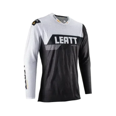 Leatt Koszulka Moto 5.5 Ultraweld Jersey Graphite Biały/Czarny S Leatt Koszulka Moto 5.5 Ultraweld Jersey Graphite Biały/Czarny S