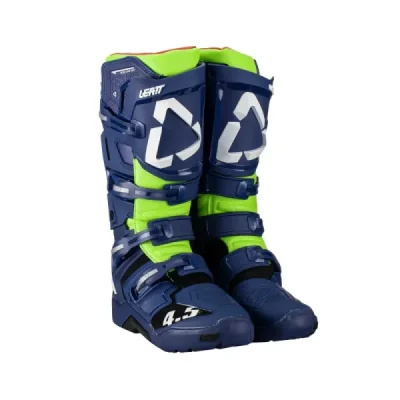 Leatt Buty Cross 4.5 Enduro Boots Blue Granatowy/Zielony Fluo 43 / 27.5 Cm Leatt Buty Cross 4.5 Enduro Boots Blue Granatowy/Zielony Fluo 43 / 27.5 Cm