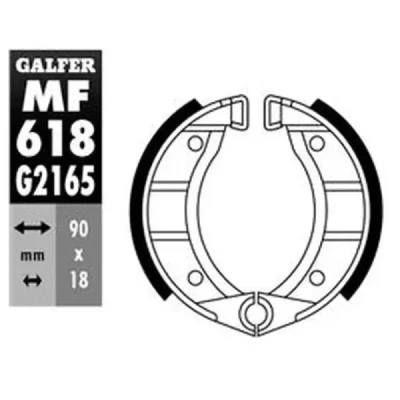 Szczęki hamulcowe Galfer przód Piaggio Free 50 94-95 (MF618G2165)