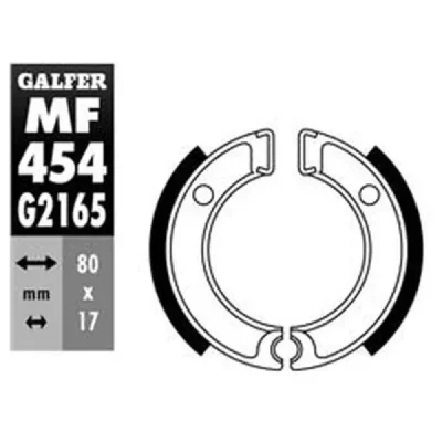 Szczęki hamulcowe Galfer T63 (MF454G2165) Szczęki hamulcowe Galfer T63 (MF454G2165)