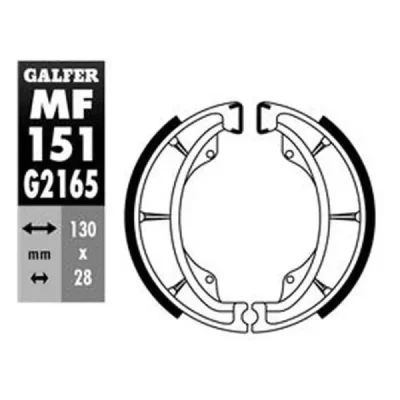 Szczęki hamulcowe Galfer SH602 (MF151G2165) Szczęki hamulcowe Galfer SH602 (MF151G2165)