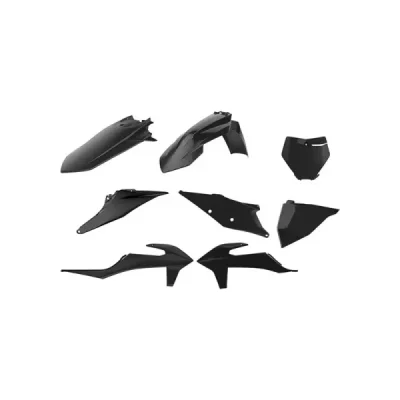 Zestaw plastików Body Kit Polisport czarny (90810)