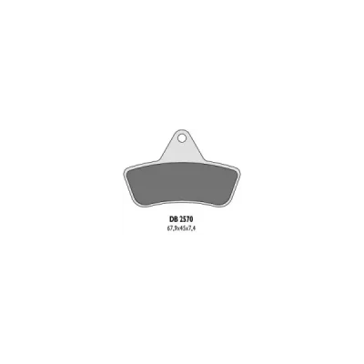 Klocki hamulcowe Delta Braking KH271 Arctic Cat`96-04 (F+R) (DB2570OR-D) Klocki hamulcowe Delta Braking KH271 Arctic Cat`96-04 (F+R) (DB2570OR-D)