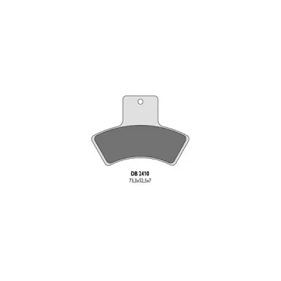 Klocki hamulcowe Delta Braking KH270 Quadzilla (DB2410OR-D) Klocki hamulcowe Delta Braking KH270 Quadzilla (DB2410OR-D)