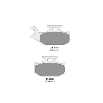 Klocki hamulcowe Delta Braking KH317 ATV (DB2380OR-D) Klocki hamulcowe Delta Braking KH317 ATV (DB2380OR-D)